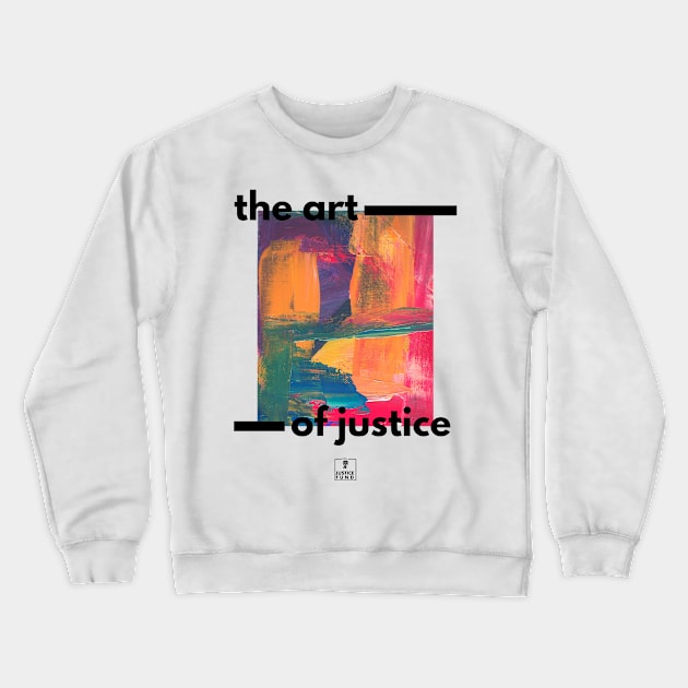 Art of Justice Canvas Crewneck Sweatshirt by OCJF